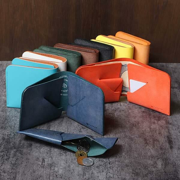 ファブリック コインケースが取り外せる財布 BI-FOLD WALLET & COIN