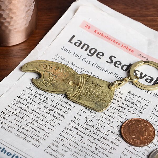 メール便発送で送料無料】 ビアベリー YOU PAY KEY HOLDER