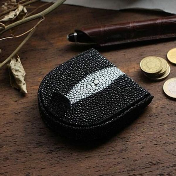 フリースピリッツ ガルーシャ 馬蹄形小銭入れ スティングレー エイ革