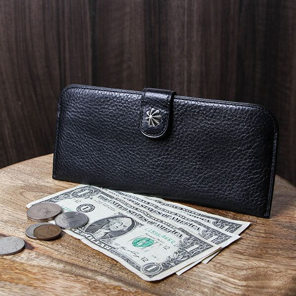 mirakuruPRADA/レターウォレット Myra Wildflowers of the Prairie Embossed Leather Wallet with