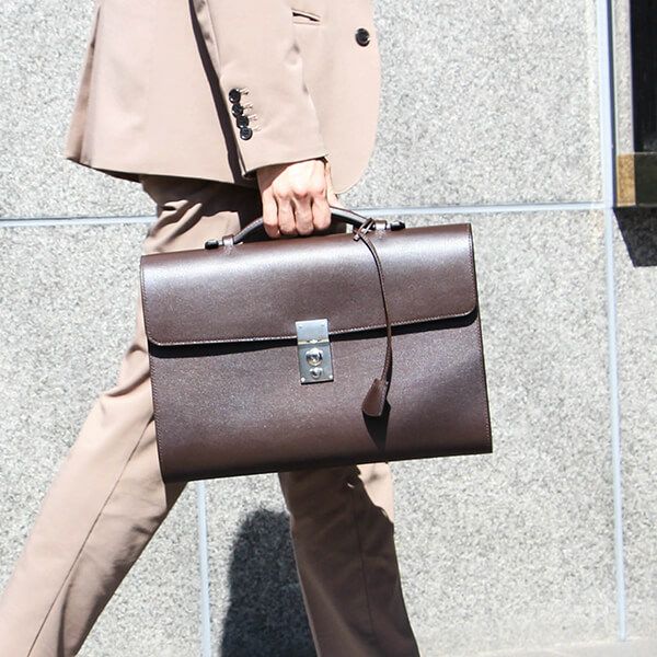 ヨネザワレザー ブリーフケース yonezawa leather | フリースピリッツ
