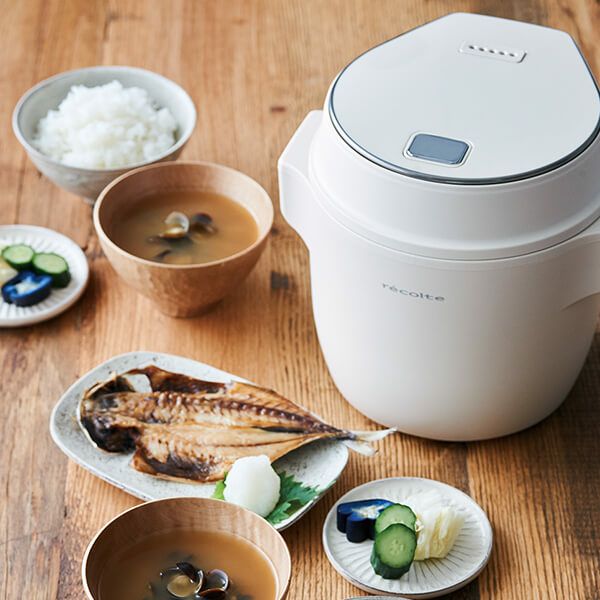 レコルト Compact Rice Cooker ライスクッカー recolte | フリースピリッツ