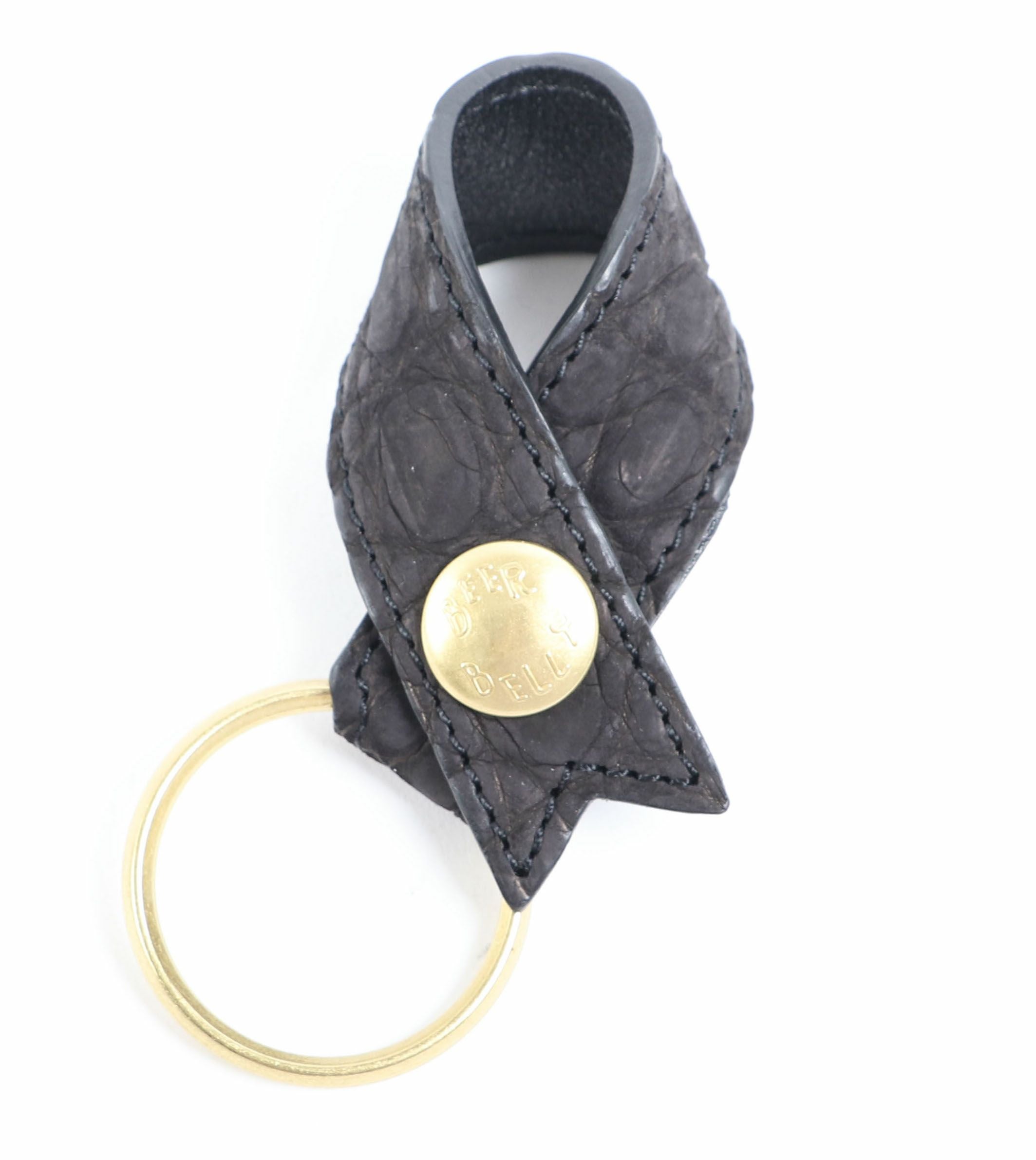 ビアベリー ベルベットクロコ RIBBON KEY HOLDER キーホルダー
