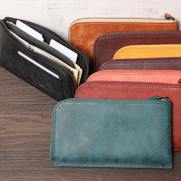リティスタ ロングコンパクトウォレット L字ファスナー財布 LITSTA
