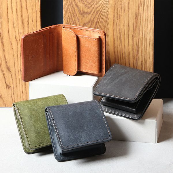 acca bottega アッカボッテガ 財布 新品未使用　タウラス アッカ・ボッテガ Strato ストラート プエブロ 小銭入れ付き二つ折り