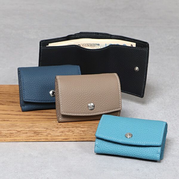 クロコ 袂落 TAMOTOOTOSHI コンパクトウォレット 三つ折り財布 CROCCO