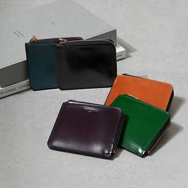 服/ファッション 小物 財布 トミーメイド コードバン L字ファスナー財布 TOMYMADE | フリースピリッツ