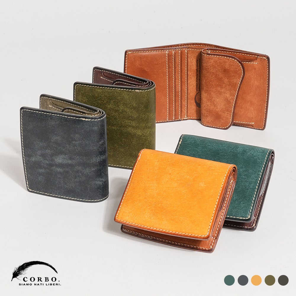 コルボ プエブロ SLATE スレート G.E.Wallets 二つ折り財布 1LN-1714