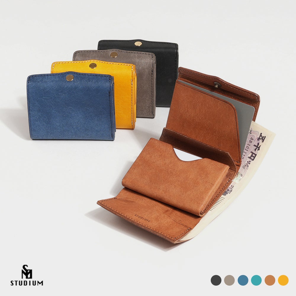STUDIUM 三つ折り財布『timik ティミック』 ストゥディウム timik ティミック コンパクト三つ折り財布 STUDIUM