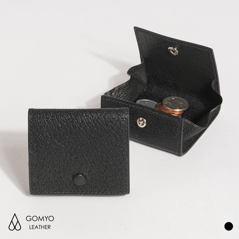 五名レザー 猪革 BOX型コインケース GOMYO LEATHER | フリースピリッツ