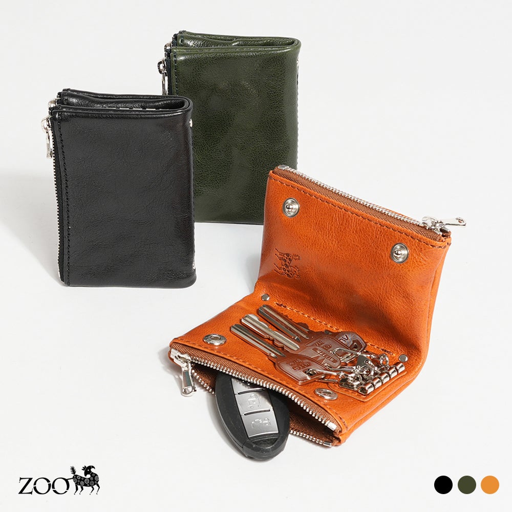 ズー 姫路レザー 牛革 キーケース ZKC-063 ZOO | フリースピリッツ